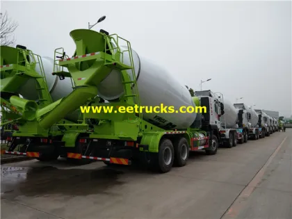 12m3 Hongyan Concrete Cement Mixer Trucks