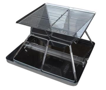 Big Size Foldable Folding BBQ Barbecue Portable Camping Outdoor Garden Grill