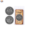 Silver Plating Metal Eectroplating Coins with Bag