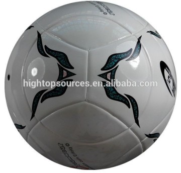 Thermal bonded TPU soccer ball Foot ball Official Size 5 custome print logo