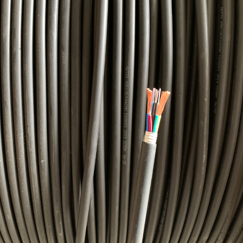 Network commuinication hybrid optic fiber cable
