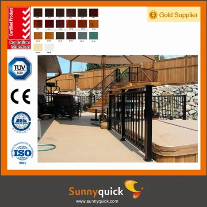 Guangzhou Factory veranda railing aluminum balcony guardrail