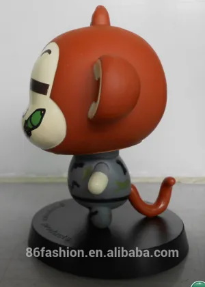 Funny custom plastic figure, Cartoon Yoci plastic fantasy figures