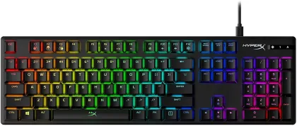 HyperX Alloy Origins - Software-Controlled Light & Macro Customization RGB LED Backlit Mechanical Gaming Keyboard