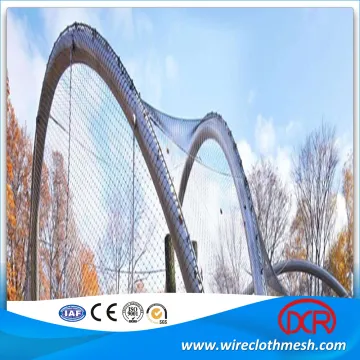Zoo Stainless Steel Rope Mesh Fence