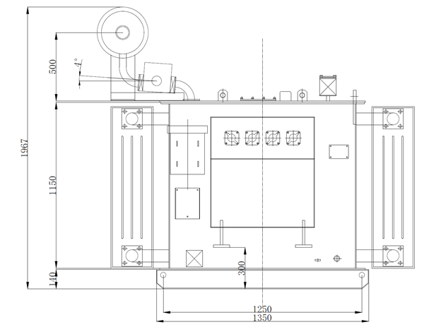 1000kva 11kv distribution transformer