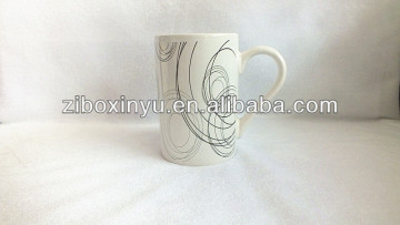 ZIBO XINYU XY-147 Hot sales Customised Ceramic mug with art painting