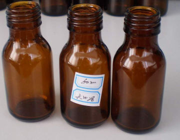 Custom Clear / Amber, Medical, Pharmaceutical Screw Glass Bottles Am-mgb