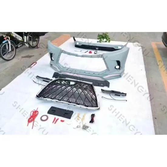 Car Body Kit Upgrade for Highlander 2018-2020 to Lexus Model - Front & Rear Bumper Assembly with Grille