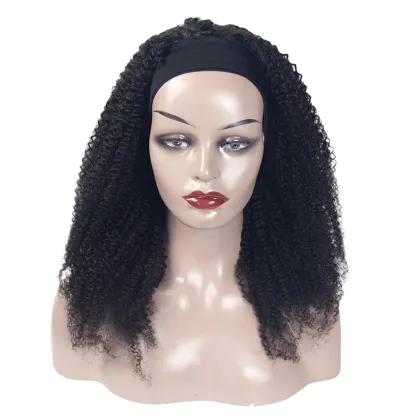 Kinky Straight Headband Human Wigs 100% Human Hair ,Easy Wear Wholesale Wigs,Remy Hair Wigs Headband Human Hair