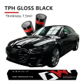 Gloss black TPU 7.5MIL