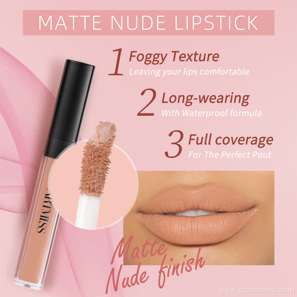 24 Color Lip Gloss Makeup Long lasting Waterproof Velvet Matte Lipstick Private Label Matte Liquid Lipstick