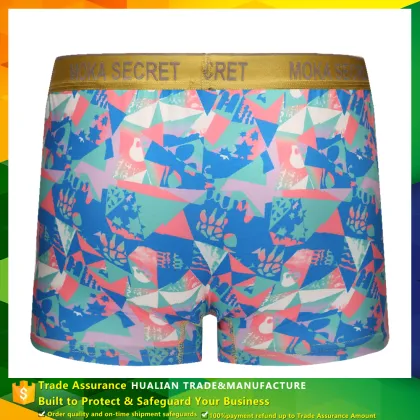 Elegant design wholesale front open mens underwear boxer