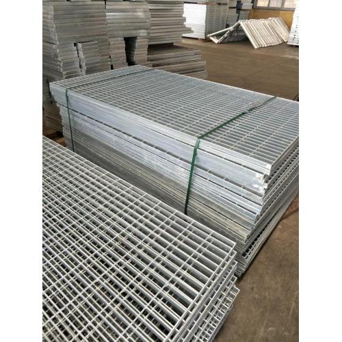 Grating Plate low weight galvanized metal bar steel grating for construction and sidewalk Factory