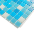 Mixed Blues Glass Mosaic Piscina Swimming Pool Tiles