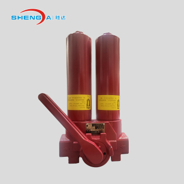 Ensemble de filtre à huile en ligne hydraulique duplex