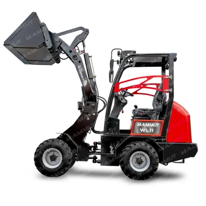 Compact Kubota Engine Articulated Loader for Agriculture