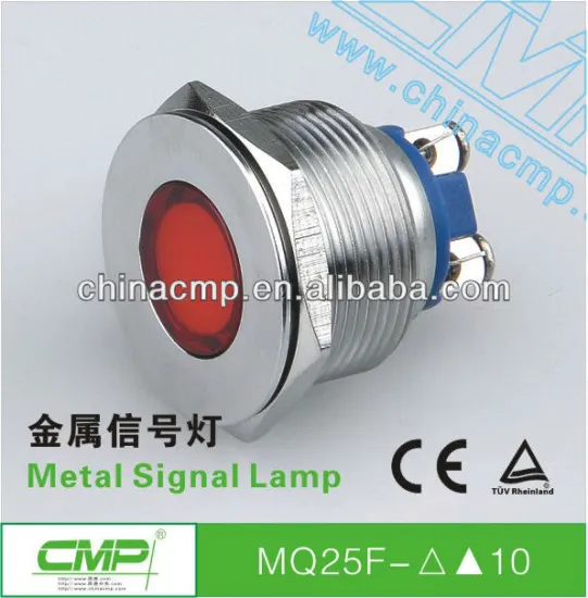 CMP 22mm Stainless Steel Waterproof LED Signal Lamp