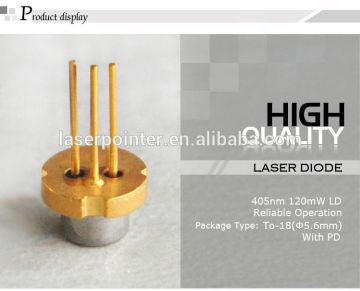 405nm 120mw with PD Photo Diode Blue Violet Laser Diode