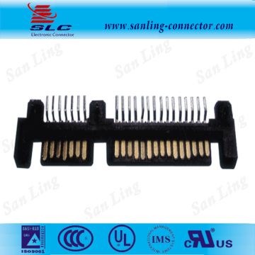 sata 7+15PIN 90 degree SMT SATA Male connector