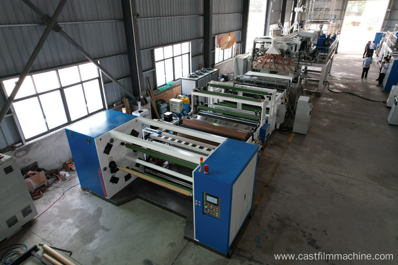 special flow channel cast extrusion film line