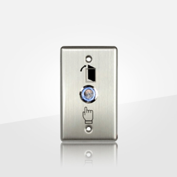 LED Stainless Exit Button Has Nickel-Plated Copper