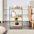 Three Layer Storage Edge Coffee Table for Home