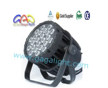 24X18W LED PAR DMX Rgbwap 6 In1 LED Stage Lighting