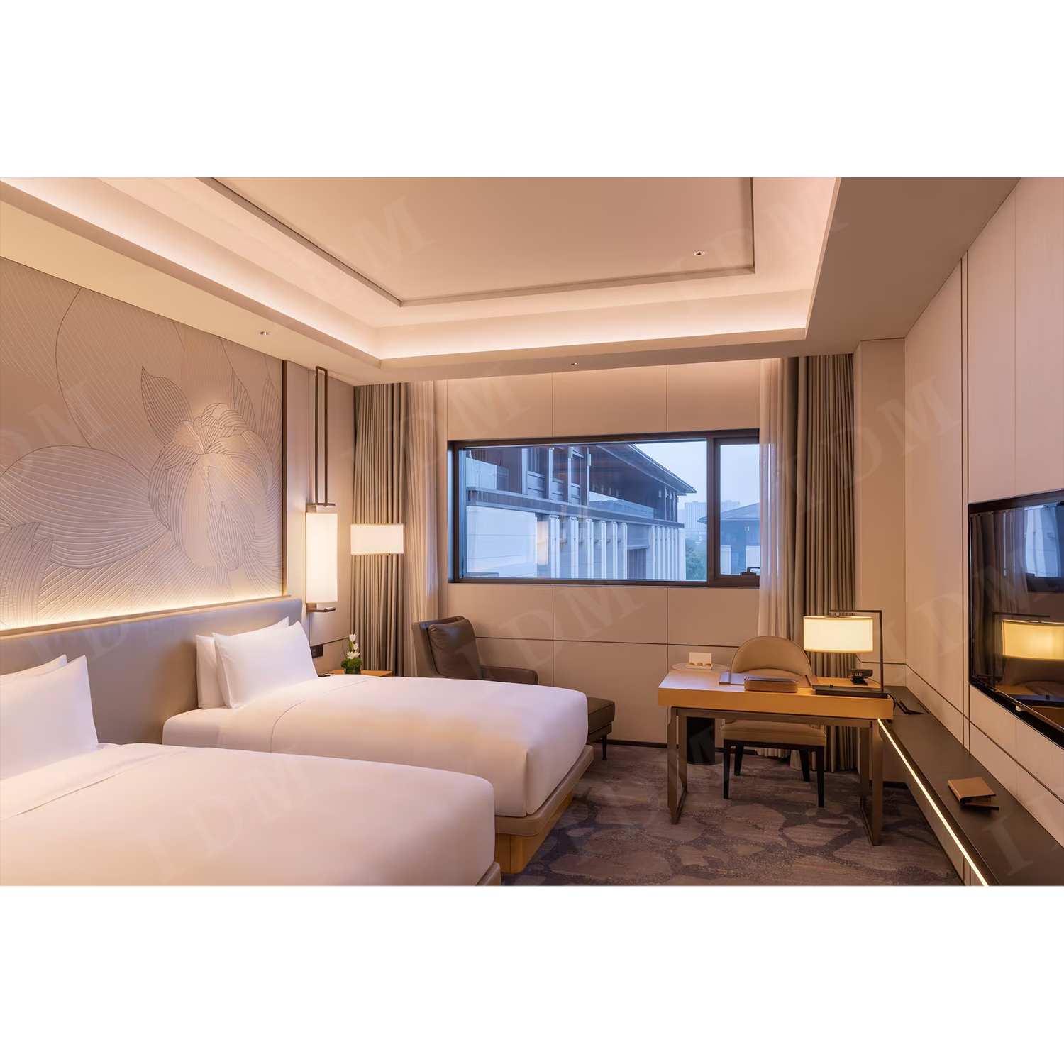 Luxury Modern Bedroom Sets for Hotel Projects