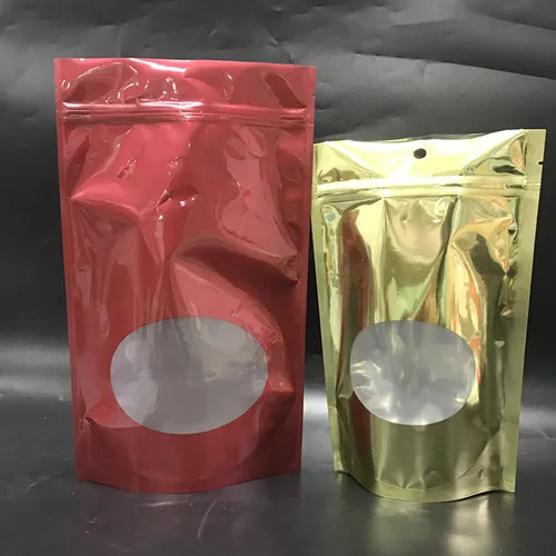 De-Metalized Pouch with Zipper