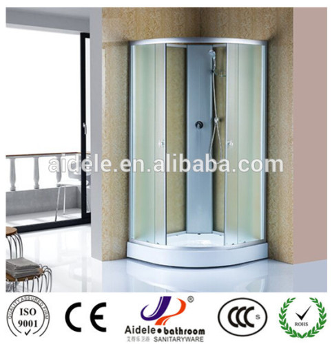 new type simple 4mm matt glass Hangzhou OEM manufacturer lower price shower enclosure/shower cabin