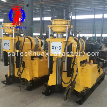 in sale XY-3 hydraulic core drilling rig turnable water well drilling rig