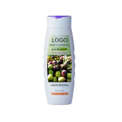Organic Natural Healthy Hair Cleanser & Anti-Dandruff Shampoo with Customized Logo