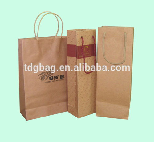brown paper carrier bag