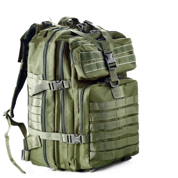 50L Tactical Backpack Camo Green