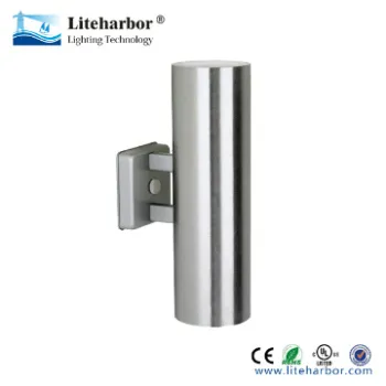 waterproof 2x3w led exterior up and down wall lamp