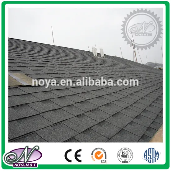 Cheap building materials coloured glaze laminated asphalt roofing tiles price with high quality