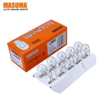 Masuma L520 T20 12V/21W หลอดไฟฮาโลเจน - สากลสำหรับโตโยต้าซูซูกิฮอนด้านิสสันนิสสันนิสสัน