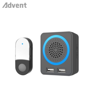带 2 个 USB 端口的 LED 门铃铃声