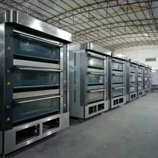 Intelligent Panel Control Oven Gas Oven 250L Three Layers and Nine Trays Can Be Customized