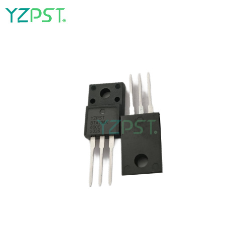 BTA208X-600E triac high dv/dt rate with strong resistance to electromagnetic interface