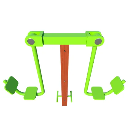 Double leg stretcher outdoor fitness equipment