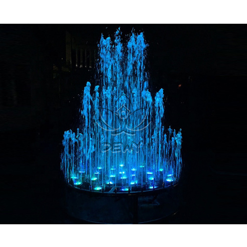 Манзари мусиқии фаръӣ рақсҳои об ба чашмони обӣ бо led