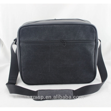 waxed canvas waterproof post man bag/express shoulder courier bag