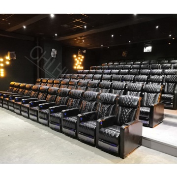 Foshan Electric Luxury VIP Cinema Seat Recliner Chairs for Home Theater and Public Cinemas