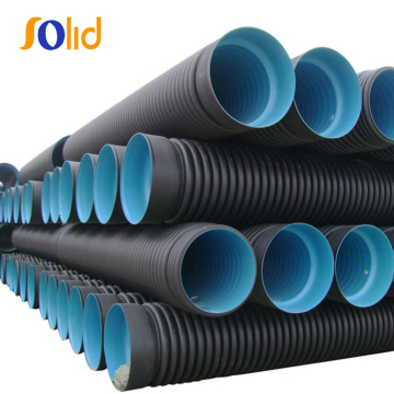 HDPE double wall corrugated pipe for drainage
