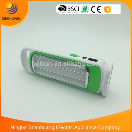 New design 3 pcs modulator tube LED rechargeable emergency light