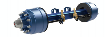 oil lubricated axle trailer