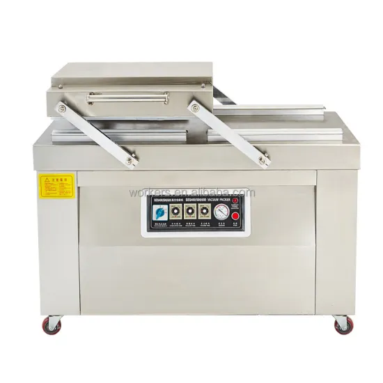Industrial Double Chamber Meat Vacuum Packer and Airtight Packaging Machine for Food Sealing