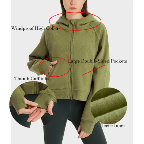 Winter Women Jackets Equestrian Fleece